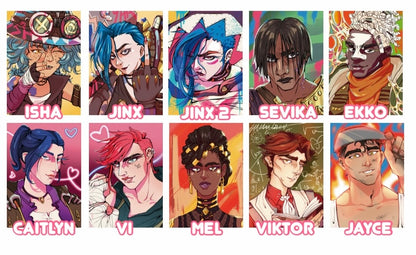 Gacha Photocards Arcane par Hihi Market