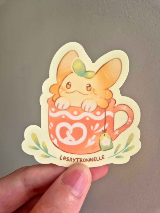 EXCLU ROCKET - Sticker Axolotl Lasrytronnelle