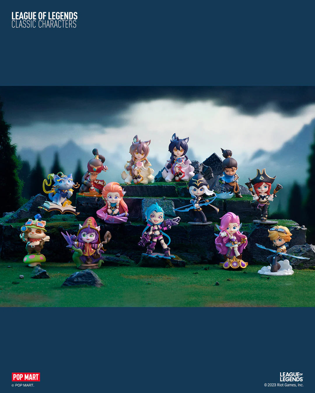 Figurine League of Legends Classic Characters Series Figures Pop Mart