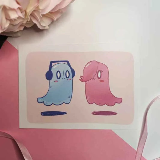 Print Hapstablook & Napstablook  - Undertale - Seyue