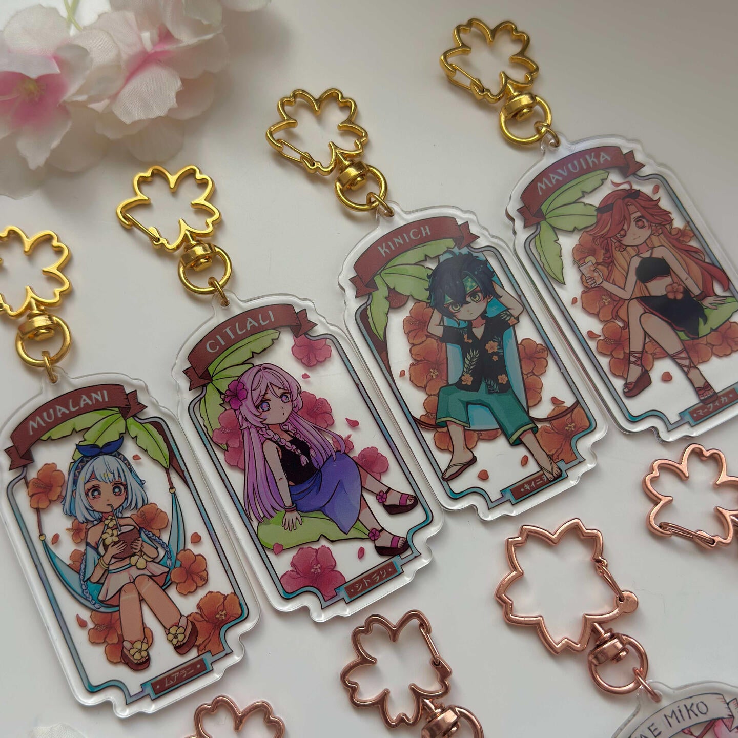 Porte-clé Genshin Impact - Tsukuyomii