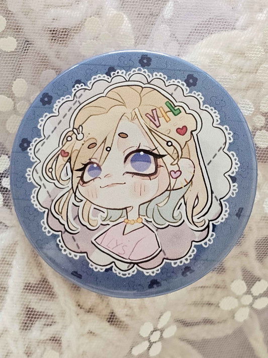 Badge Twisted Wonderland by Art by Lys