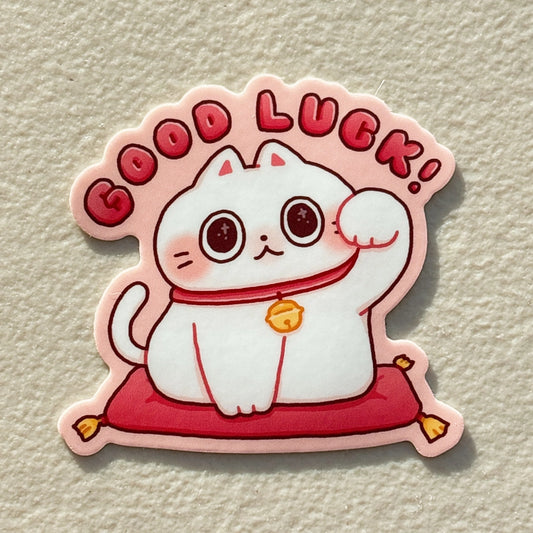 Sticker Cat Good Luck Sticky Rice