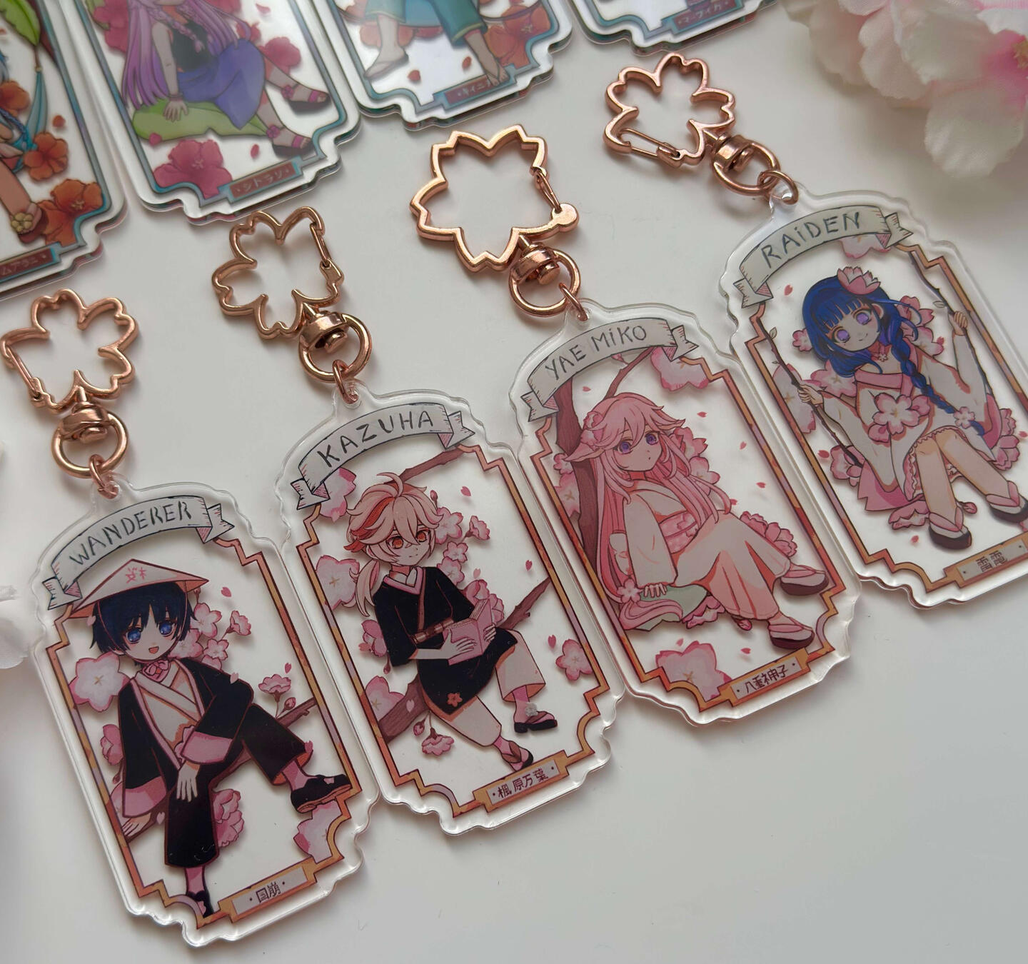 Porte-clé Genshin Impact - Tsukuyomii