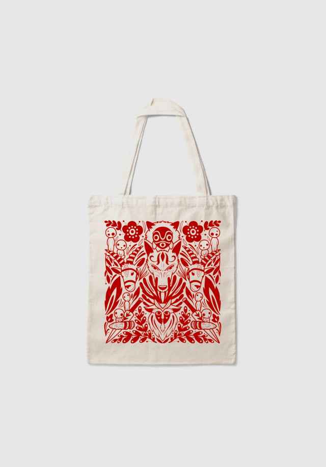 Tote Bag Princesse Mononoke by Alice Patulacci