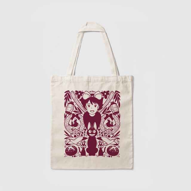 Tote Bag Kiki La Petite Sorcière by Alice Patulacci