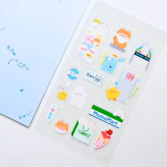Sticker sheet Tokyo Momonaade - Rocket