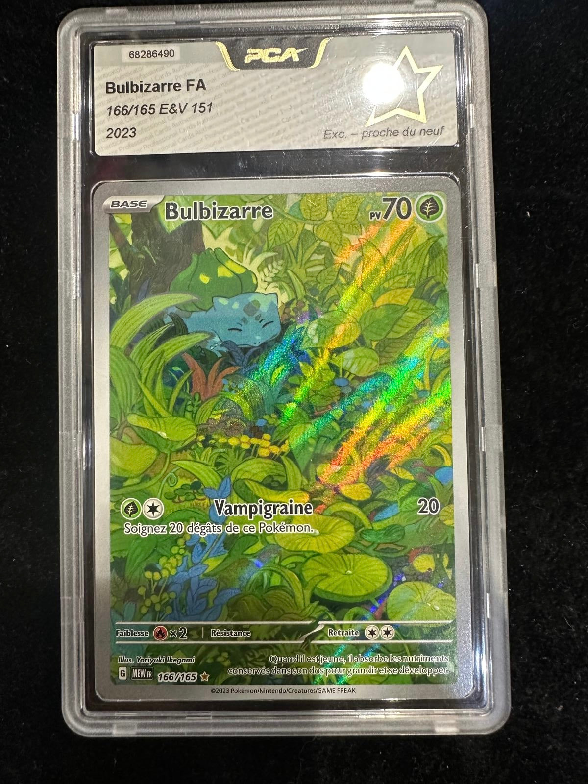 Bulbizarre 166/165 PCA 8