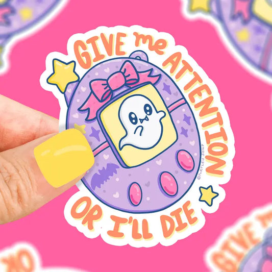 Sticker en vinyle Tamagotchi Ghost Turtle's Soup