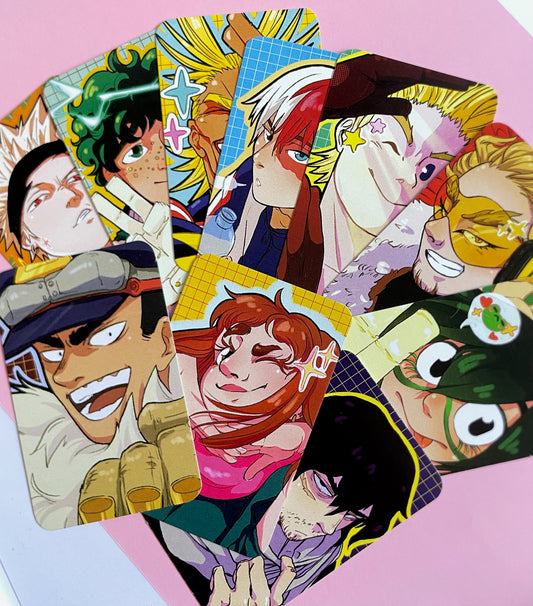 Gacha Photocards My Hero Academia MHA par Hihi Market