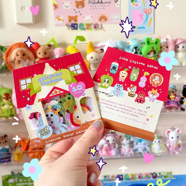 Sticker Pack Costume - Sun Puff Studio - Rocket