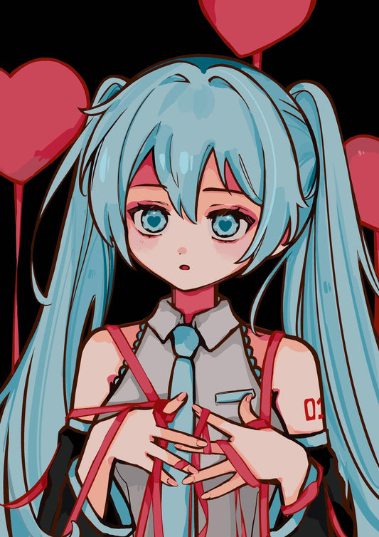 Print A5 Hatsune Miku par Tsukuyomii
