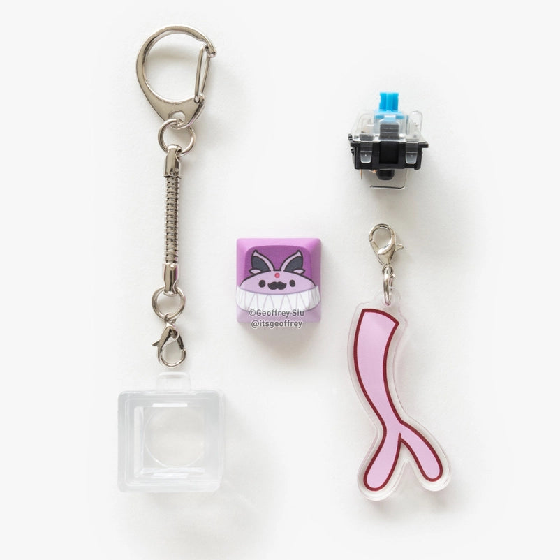 Porte-clés clicker Blind Box Evolitions par Geoffrey Siu