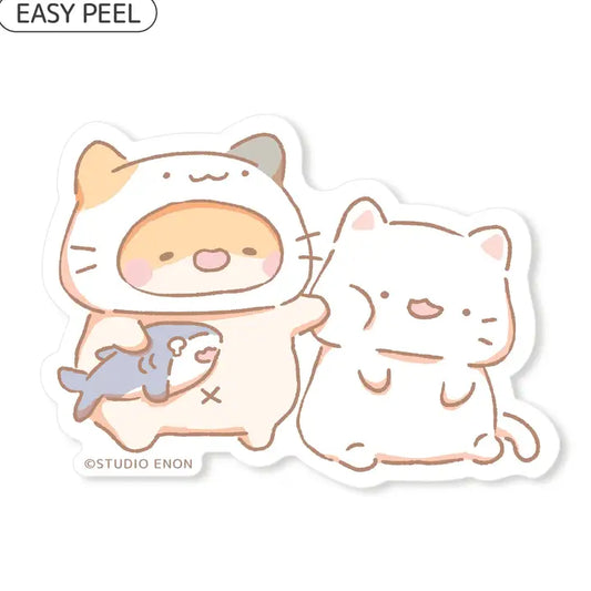 Sticker Muffinmaru Cat Lover Studio Enon - Rocket