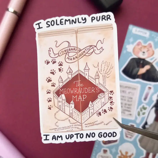 Sticker Carte des Maraudeurs My Sweet Paper Card