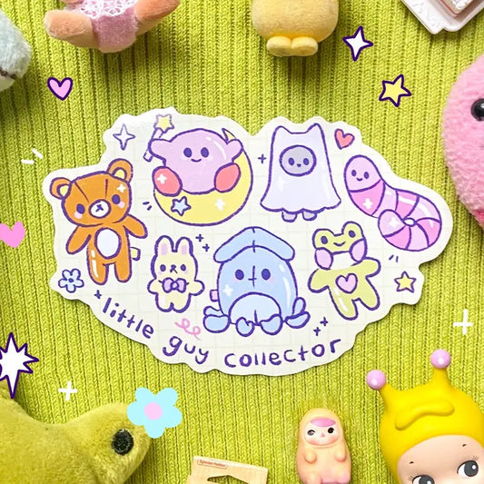 Sticker Little Guy Collector - Sun Puff Studio
