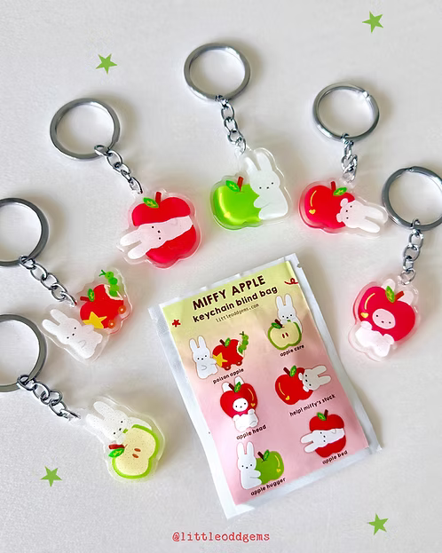 Blind Bag Porte-clé Miffy Little Odd Gems