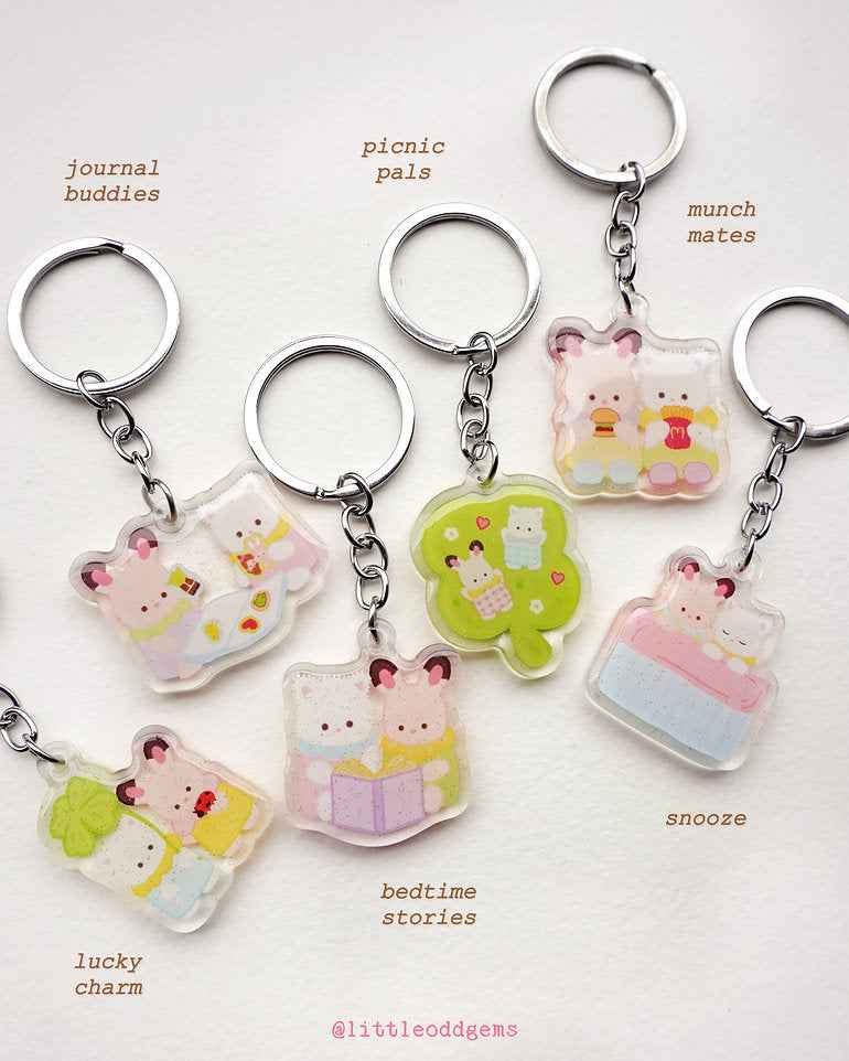 Blind Bag Porte-clé This is Us Sylvanian Families Little Odd Gems