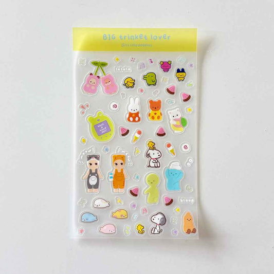 Sticker Sheet Big Trinket Lovers - Little Odd Gems