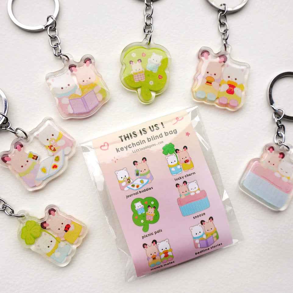 Blind Bag Porte-clé This is Us Sylvanian Families Little Odd Gems