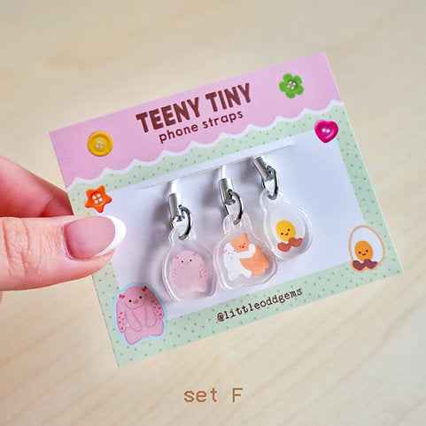 Straps pour téléphone par Little Odd Gems - Pack de 3 straps - 15 cm