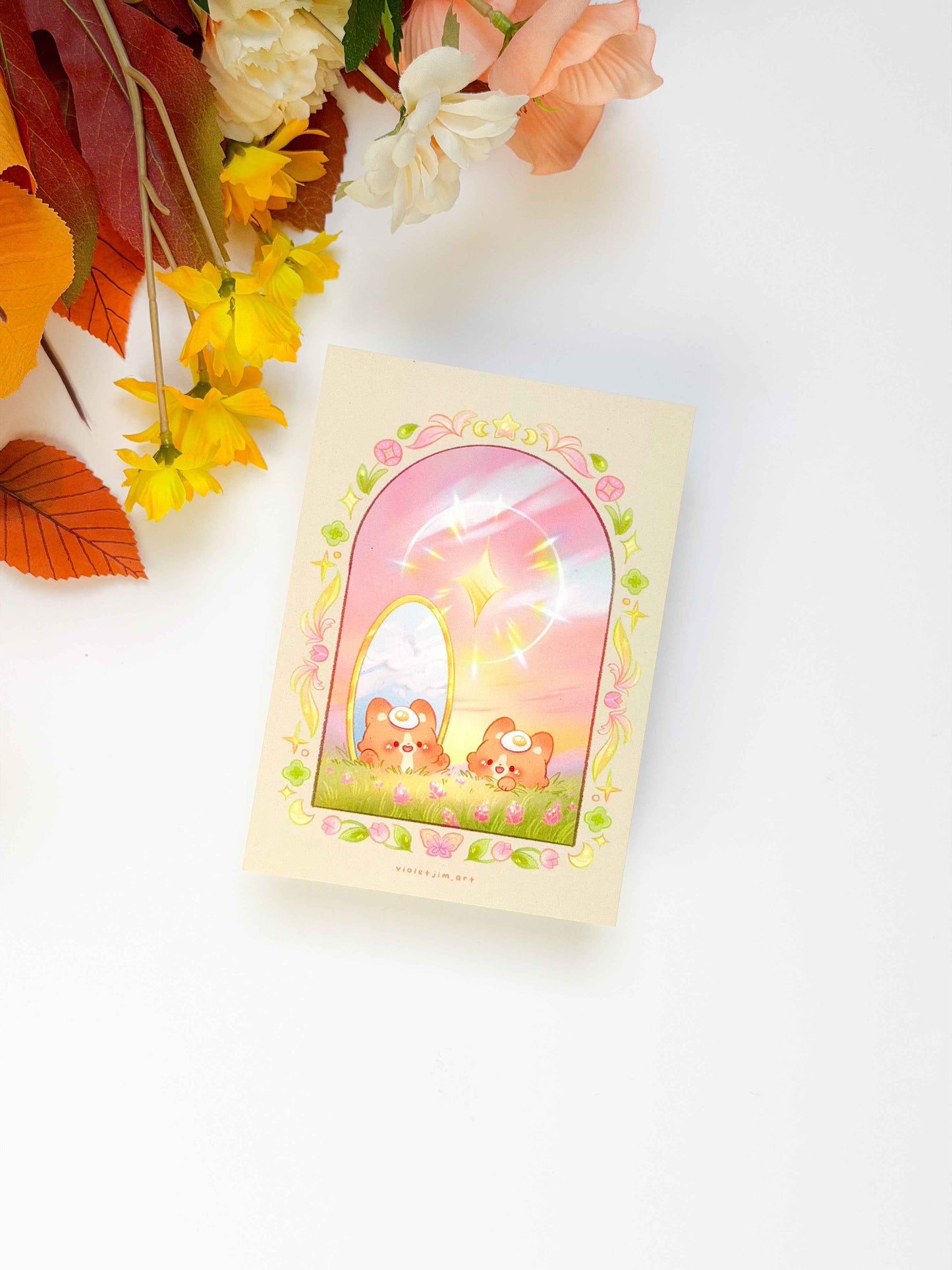 Print Double Mochi A6 Violet Jim Art