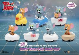 Blind Box Figurine roulante Tom et Jerry Bath Time