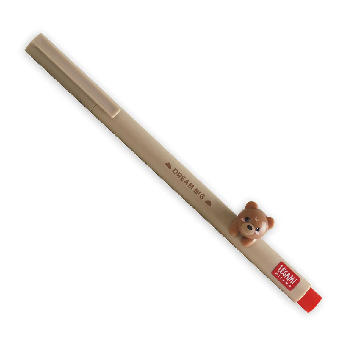 Stylo Gel avec Animal Décoratif Lovely Friends Legami