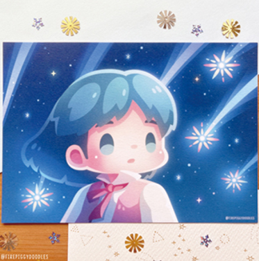 Print Le Château Ambulant (Ghibli) par Firepiggy