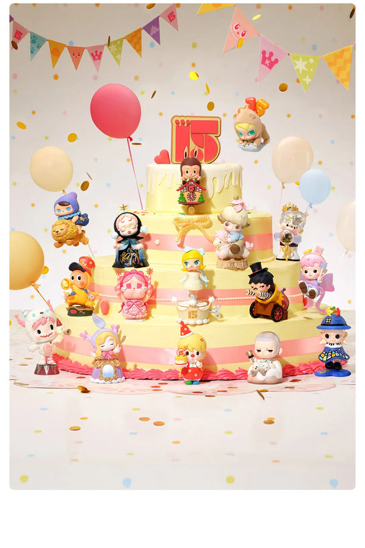 Celebrating the Moment POP MART 15th Anniversary Series Figures
