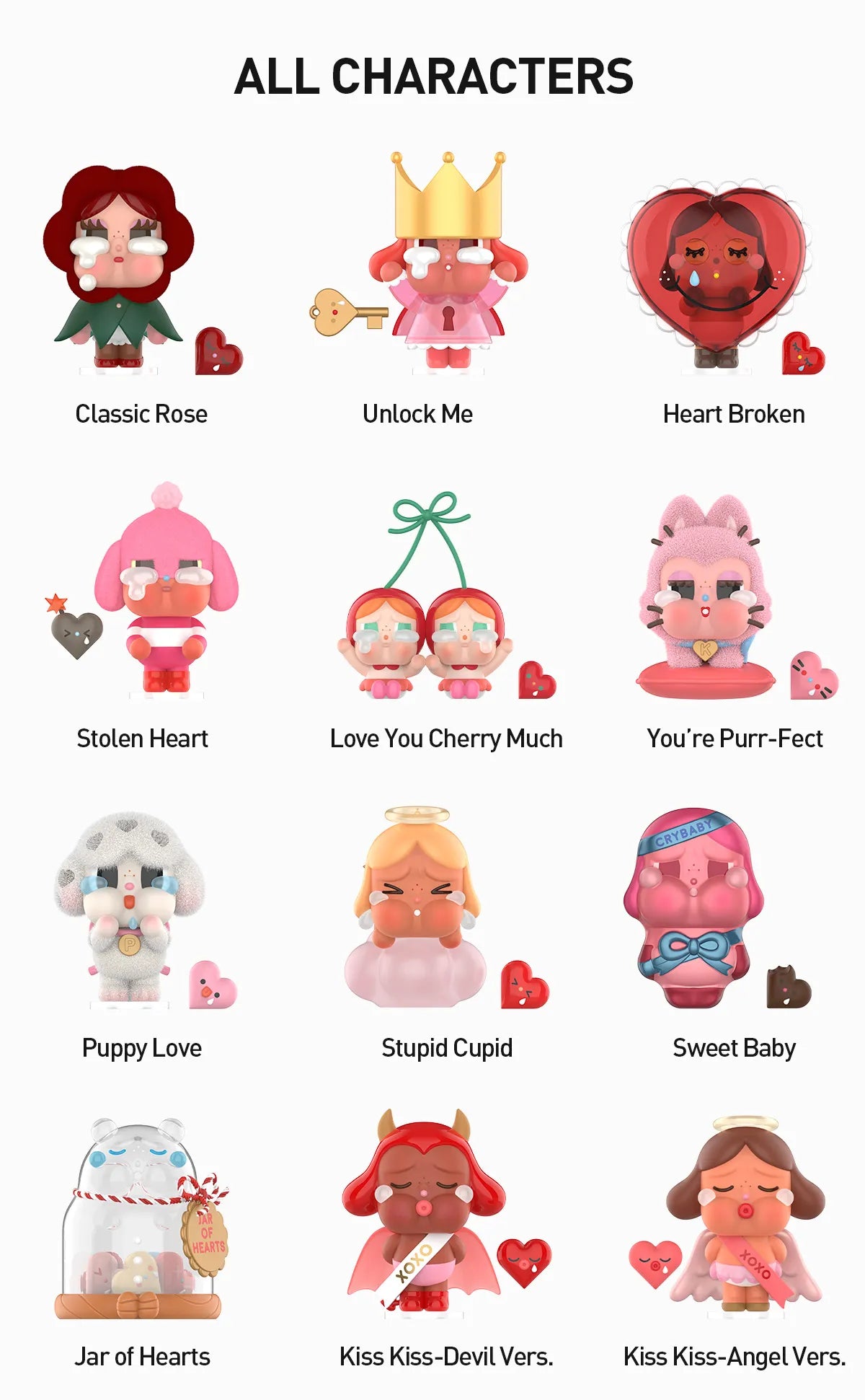 Crybaby Crying for Love Pop Mart Blind Box 