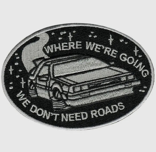 Patch Delorean Retour vers le futur La Barbuda