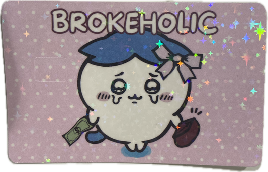 Sticker de carte bancaire Chiikawa Tsukuyomii