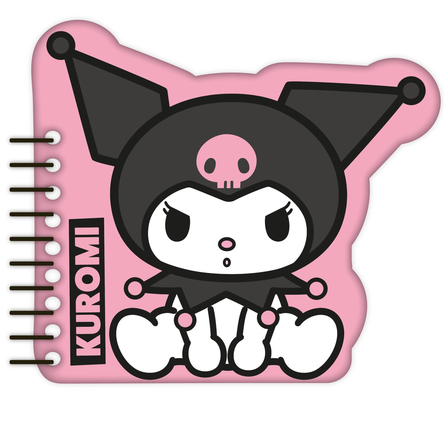 Notebook Kuromi Shaped
