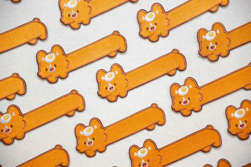 Patch Mochi le Corgi Violet Jim Art