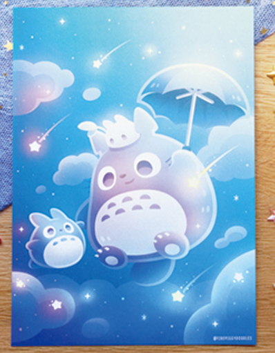 Mon Voisin Totoro print