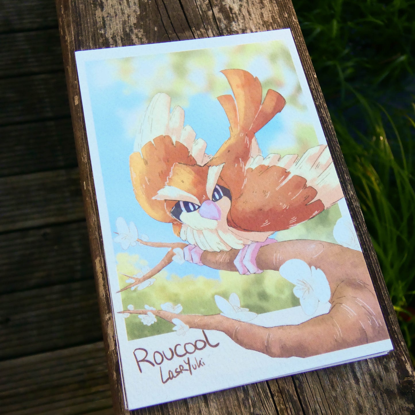Carte postale Roucool Lasrytronnelle