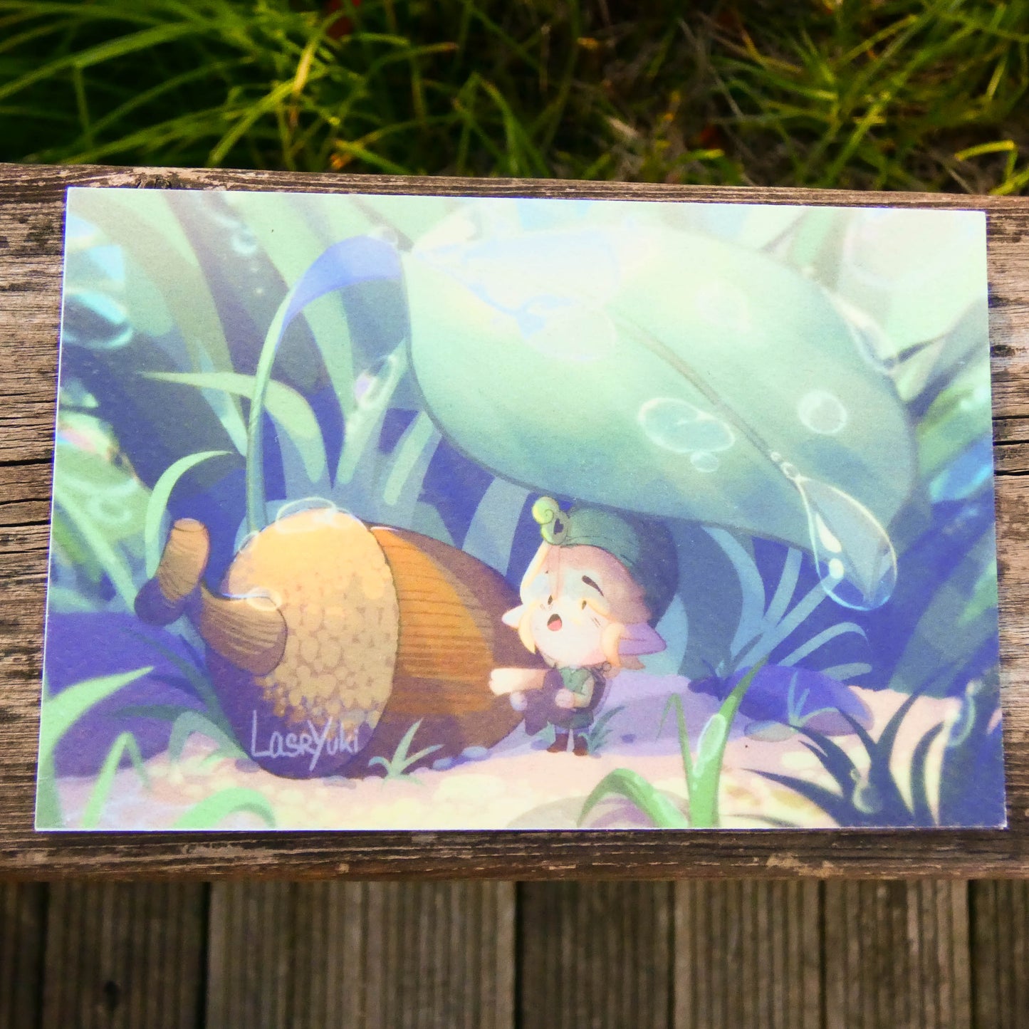 Carte postale Zelda Lasrytronnelle