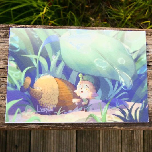 Carte postale Zelda Lasrytronnelle