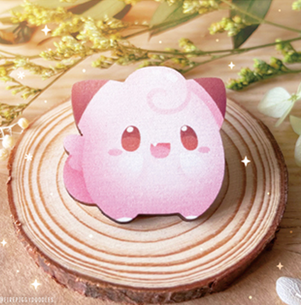 Pin’s en bois Mélofée par Firepiggy