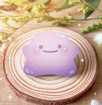 Pin’s en bois Metamorph par Firepiggy