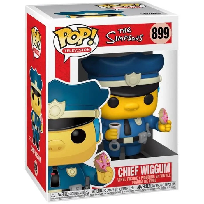 Funko Pop Chief Wiggum 899 Les Simpsons