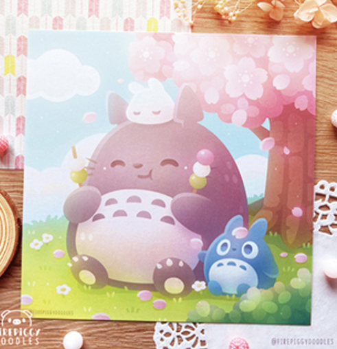 fanart kawaii,  illustration mignonne  anime geek cute