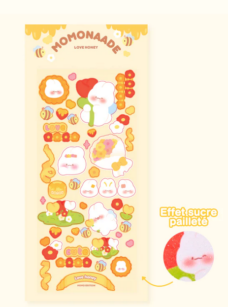 Sticker sheet Honey Momonaade