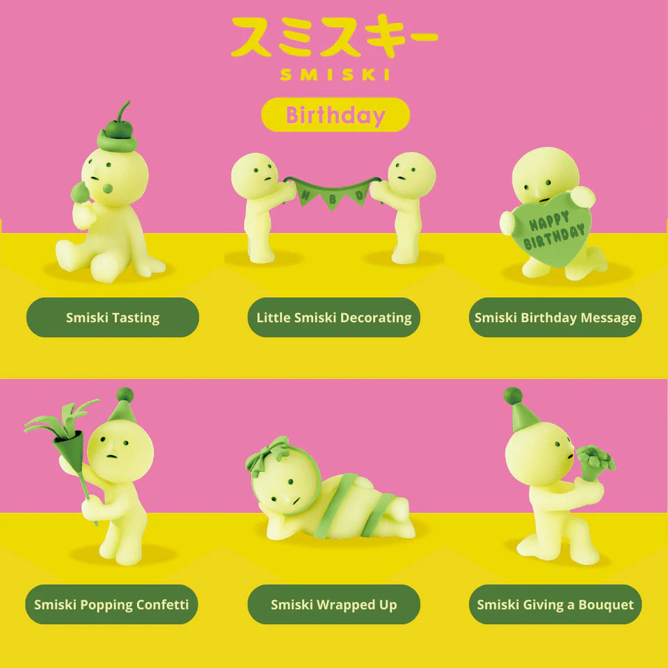 Smiski Happy Birthday