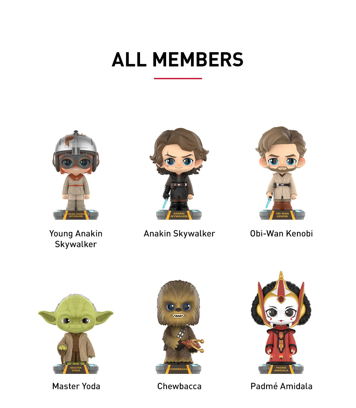 Star Wars Bobblehead Series Figures
