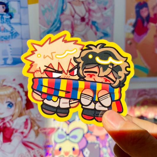 Sticker Bakugo Deku My Hero Academia par Finnfinn