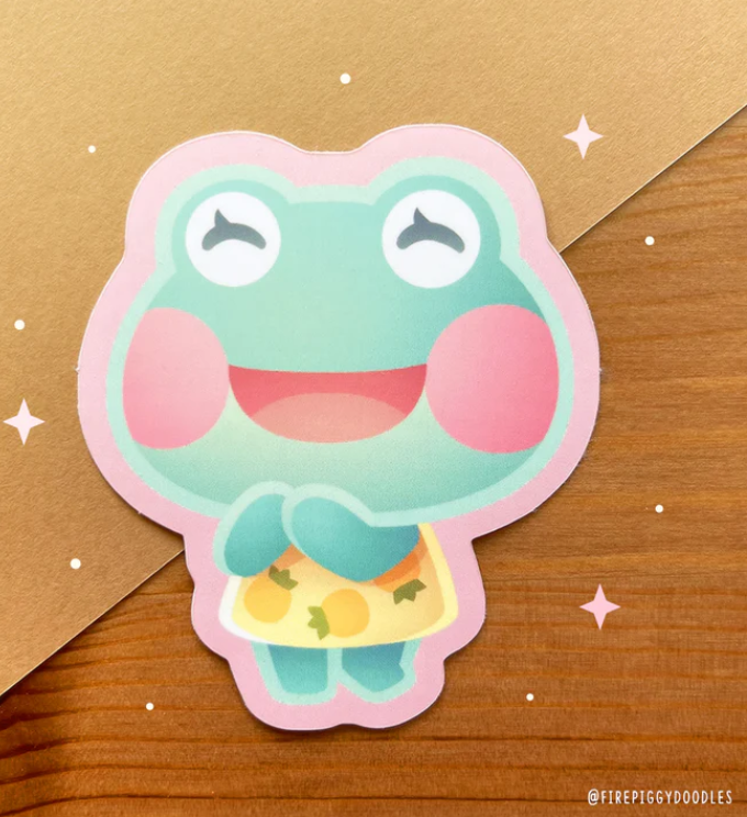 Sticker Lily Animal Crossing par Firepiggy