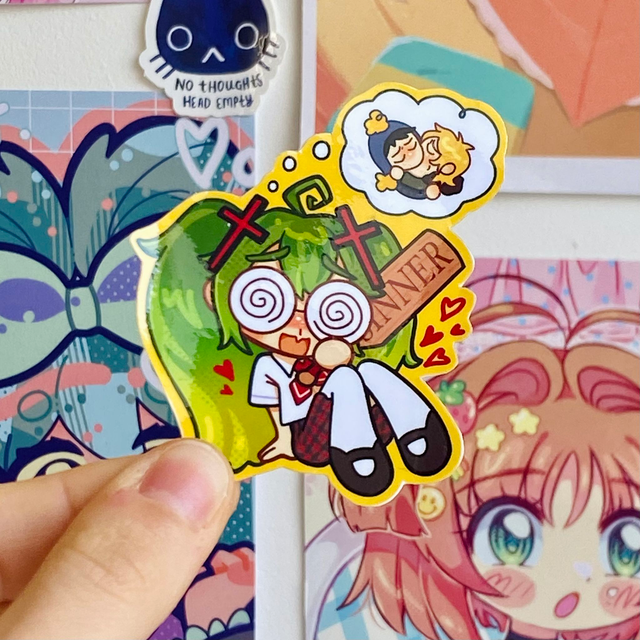 Sticker Hatsune Miku Kawaii Finnfinn