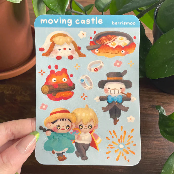 Sticker Sheet Ghibli par Berriemoo